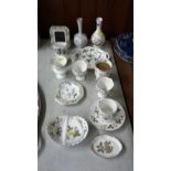 A quantity of Wedgwood and other decorative china