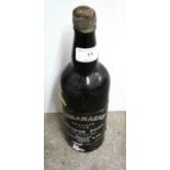 A bottle of Guimaraens reserve 1958 vintage Port