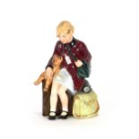 A Royal Doulton figurine 'The Girl Evacuee' HN3203