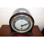 A Smith's Bakelite mantel clock