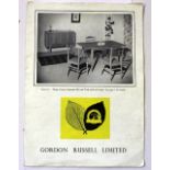 Gordon Russell, limited catalogue and price list