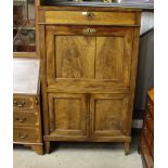 A 19th Century French mahogany secretaire