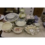 A quantity of mostly Victorian china to include ch