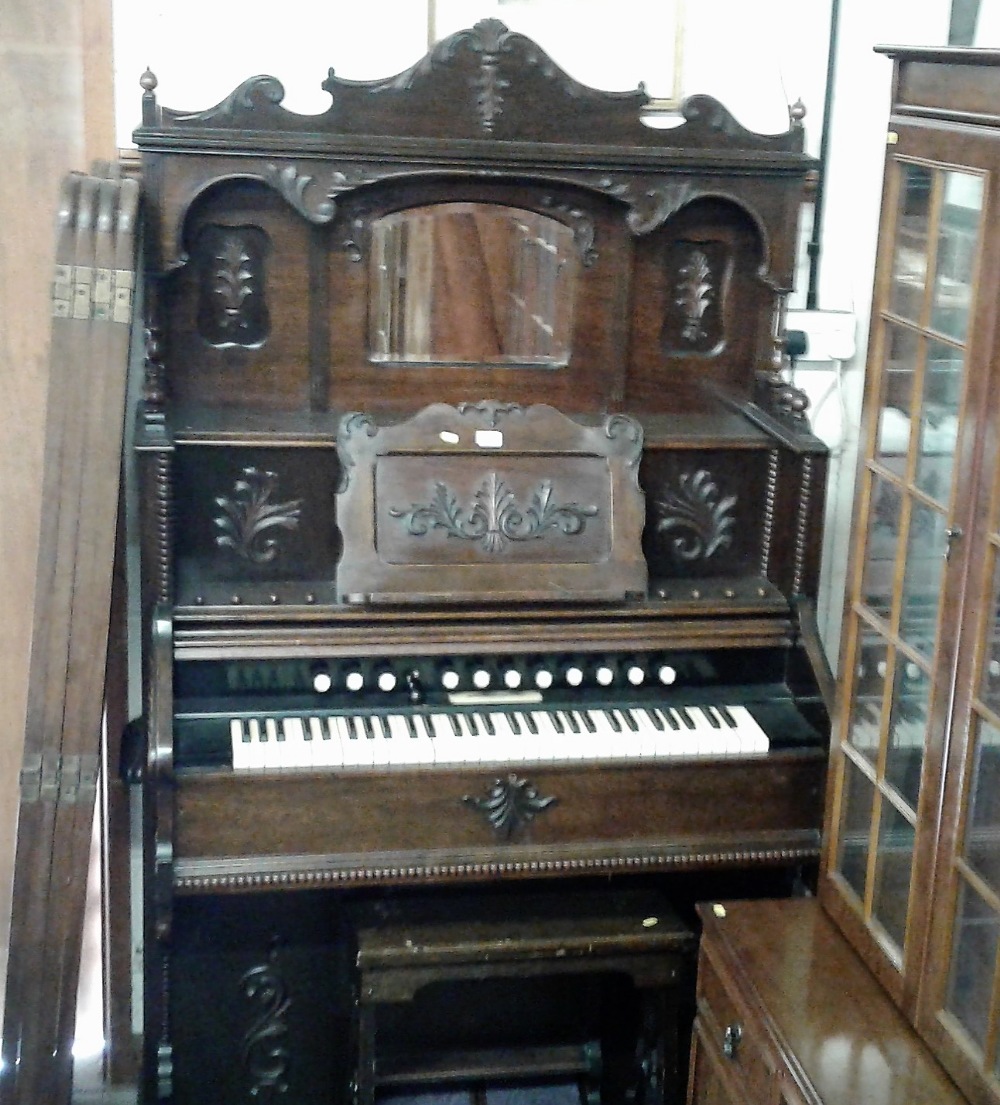 A John Malcolm & Co. of London, pedal organ and st