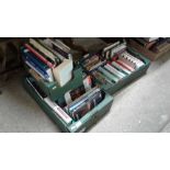 Four boxes of various books