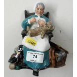 A Royal Doulton figure "Nannie"