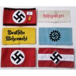 A collection of German armbands