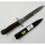 A German WW2 pattern boot knife