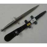 An Indian made commando dagger