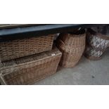 A quantity of basketware