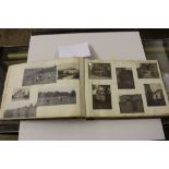 A 19th Century leather bound photo album