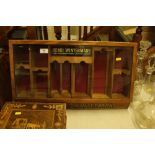 A Henri Wintermans dutch cigar display case