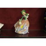 A Royal Doulton figurine, autumn breezes HN1911