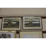 A pair of Steeple Chase prints