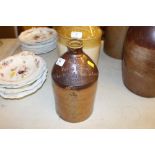 A half gallon salt glazed flagon, Bristo & Son of