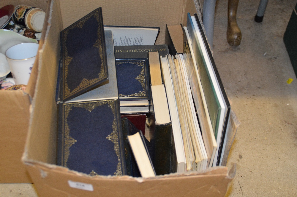 A box of books