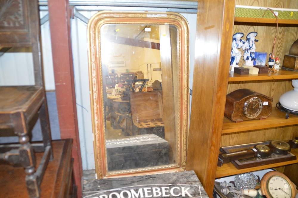 A 19th Century gilded French mirror