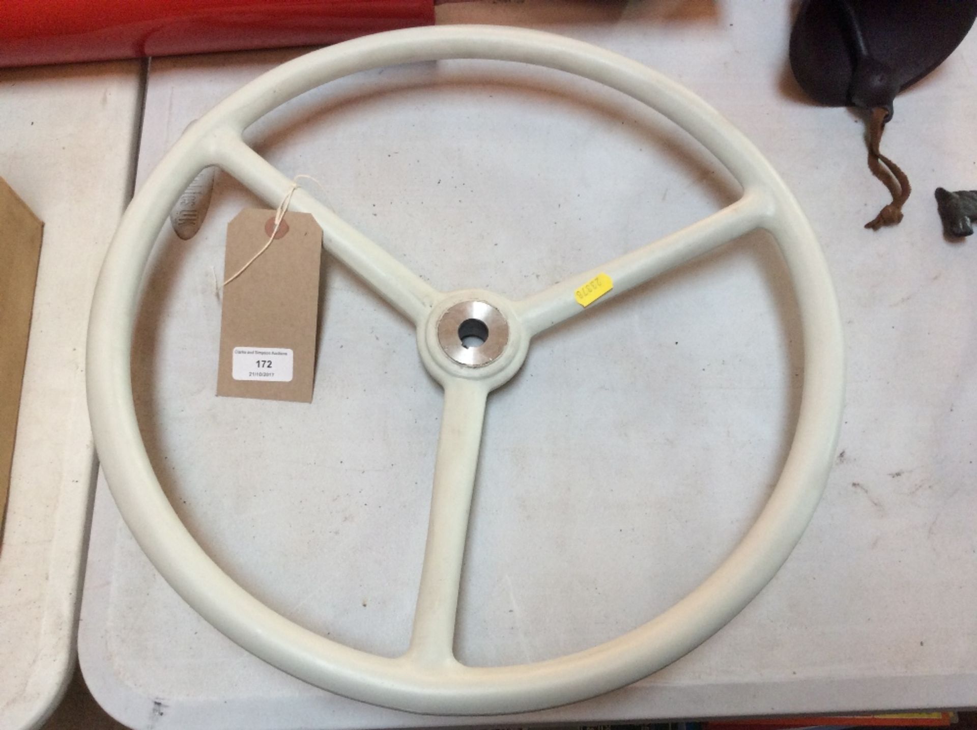 David Brown Selectamatic tractor steering wheel.