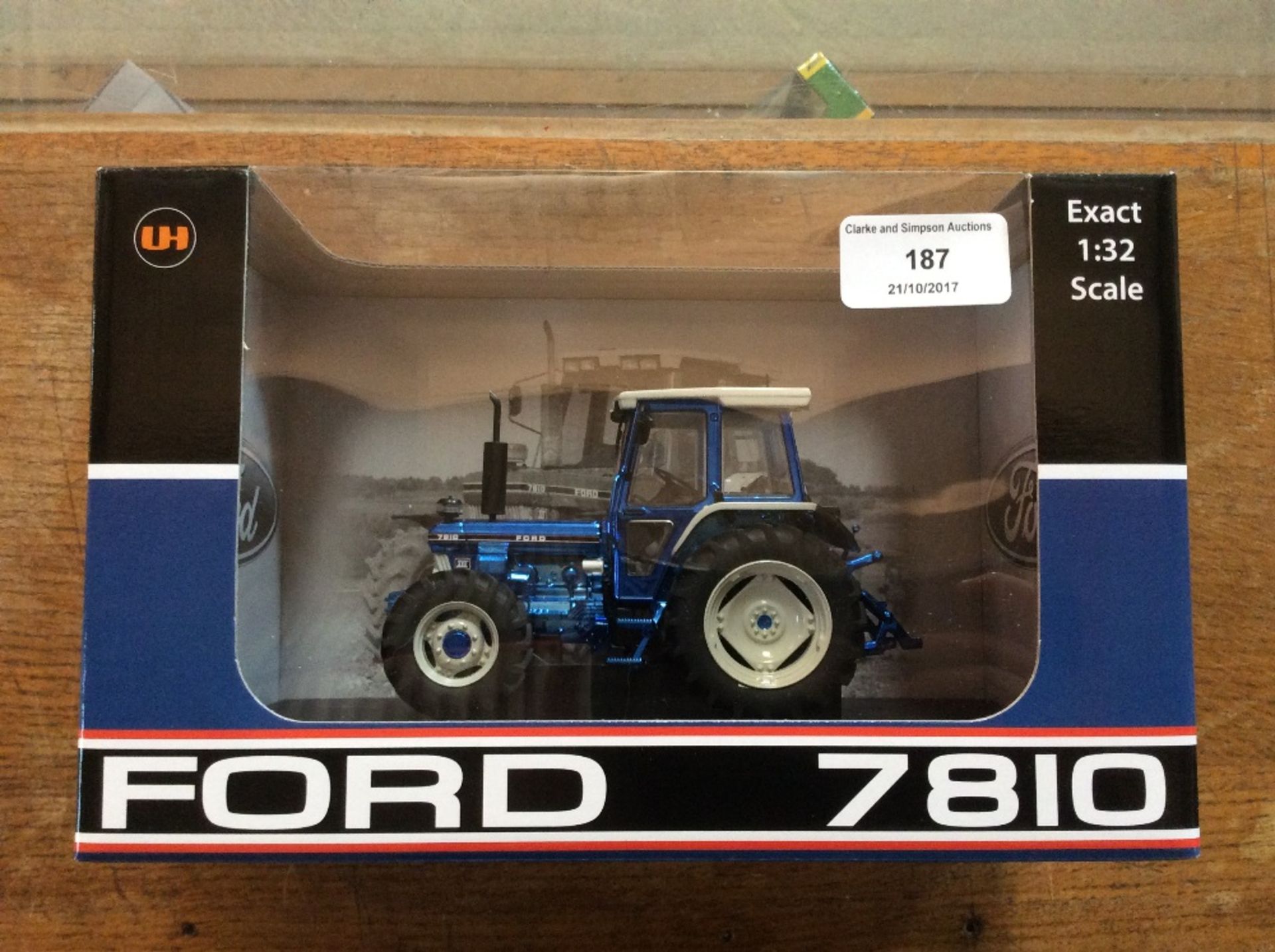 UH Ford 7810 chrome limited edition tractor.