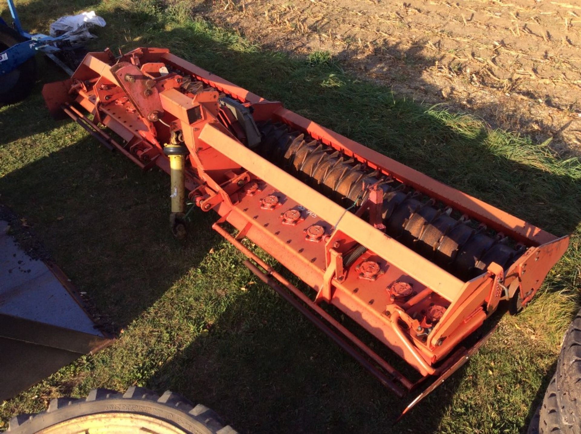 Lely Roterra 5M rigid power harrow with packer.