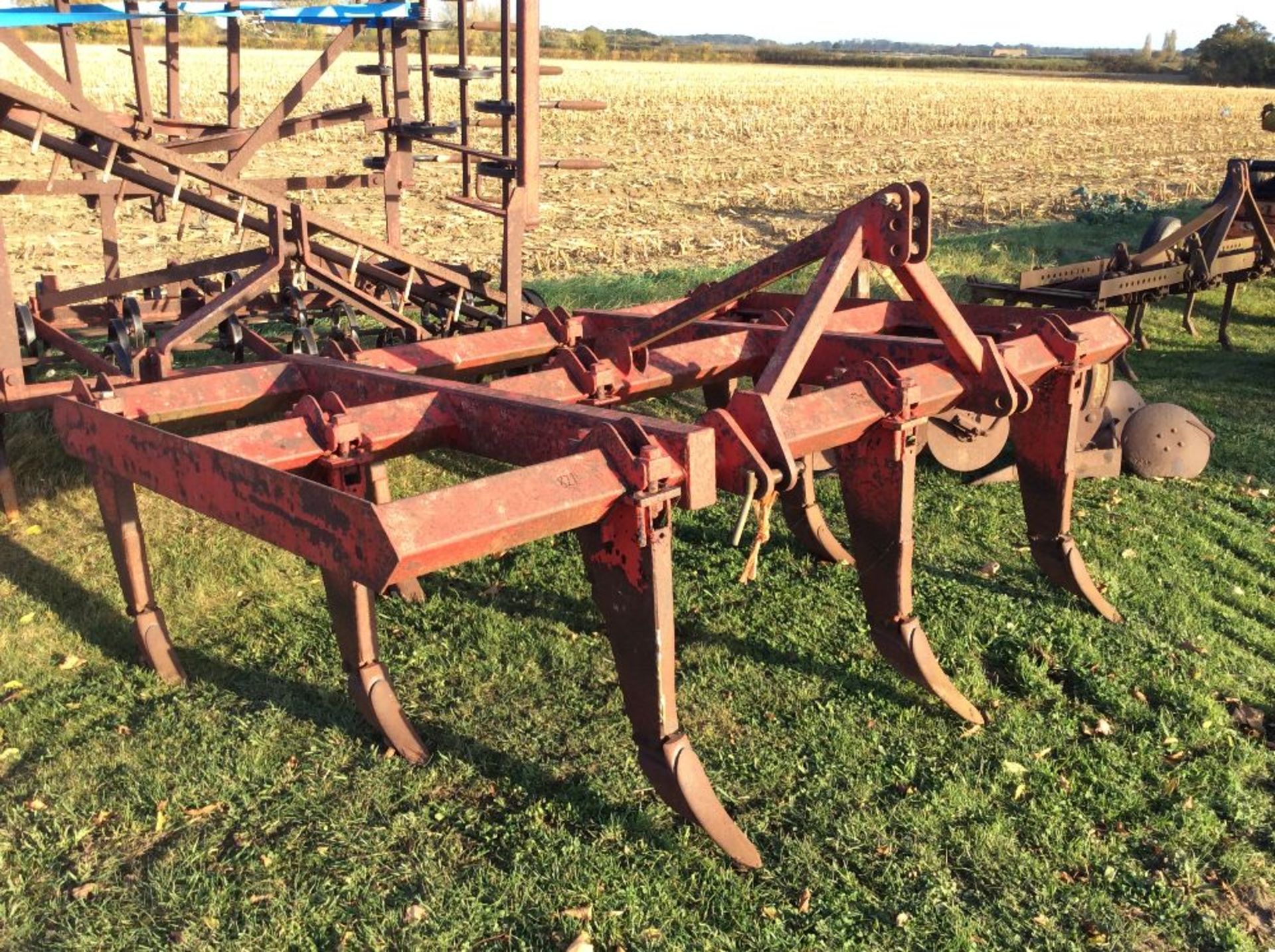 Bomford Superflow chisel plough.