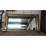 A 19th Century gilt overmantel mirror