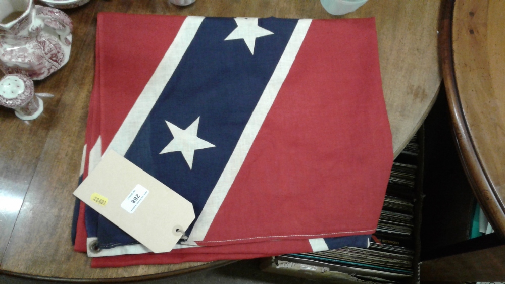 A Confederation flag, approx. 150cm x 90cm