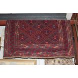 An approx. 3'8" x 4' tribal Gazak rug