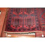 An approx. 2'9" x 4'5" Balocchi rug