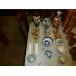 A quantity of various glass and china to include a