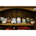 A collection of VW Camper van moneyboxes and ornam