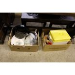 Two boxes of various kitchenalia and sundries