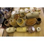 A quantity of various stoneware items to include h