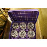 A set of six Edinburgh crystal glass tumblers