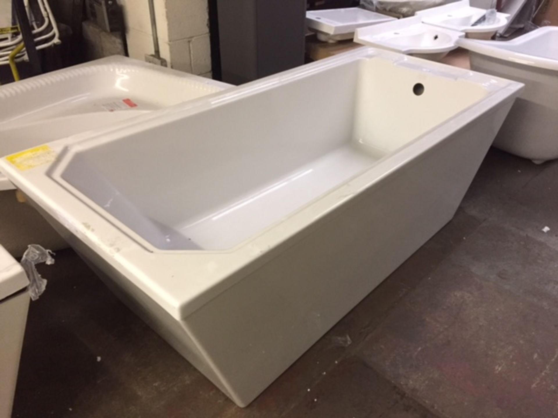 1700x750 single ended free standing bath - Image 2 of 2