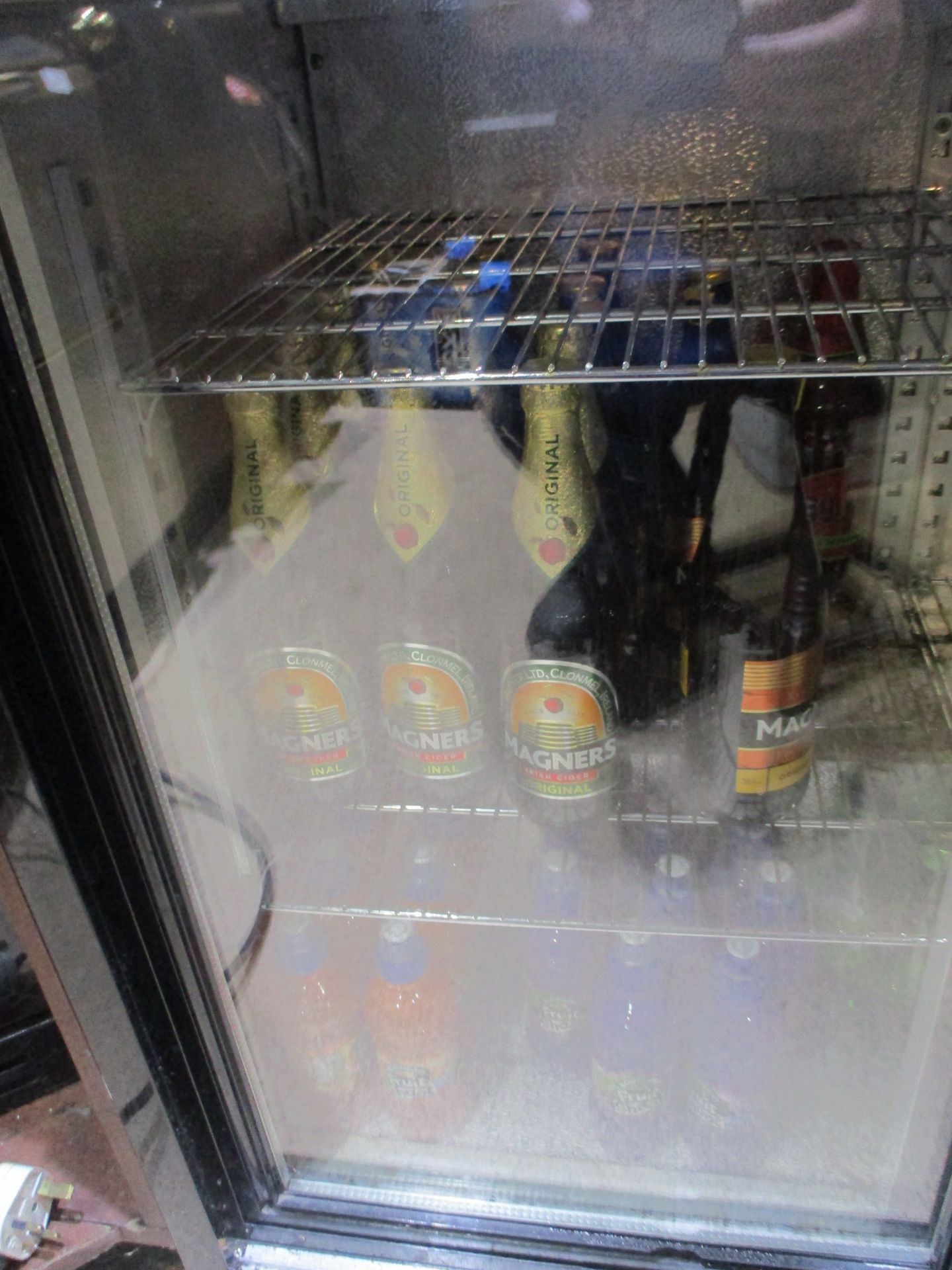 Contents to two under counter fridges - bottles of Magners and Recorderlig cider, WKD, Fruit Shoot, - Image 2 of 3