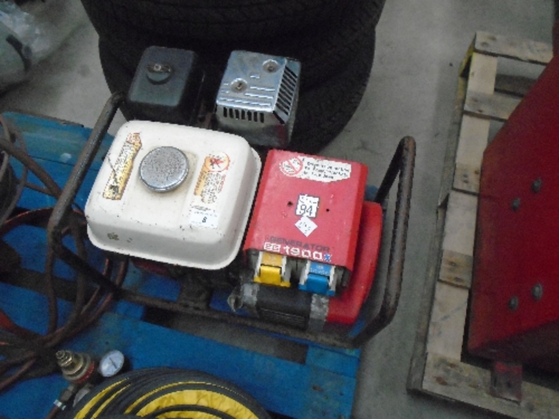 A Honda EG 1900 petrol generator