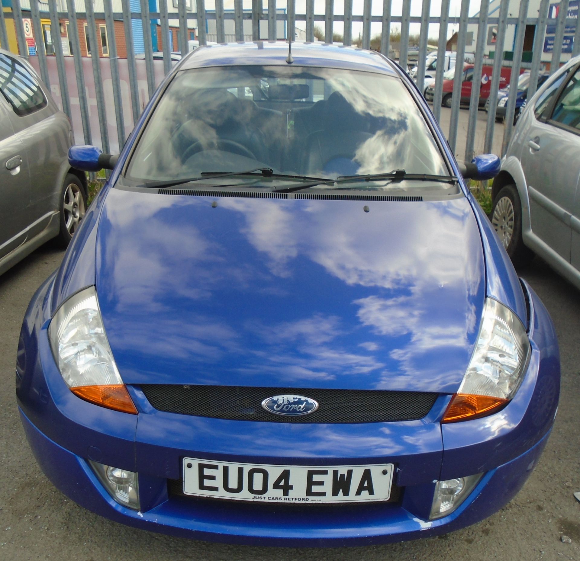 FORD SPORT KA 1.6L 3 DOOR HATCHBACK - petrol - blue Reg No EU04 EWA Rec Mil 68,117+as at 11.8.