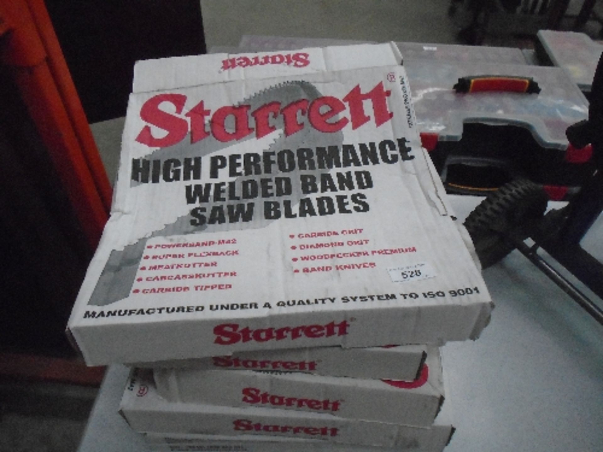 5 x Starrett high performance band saw blades