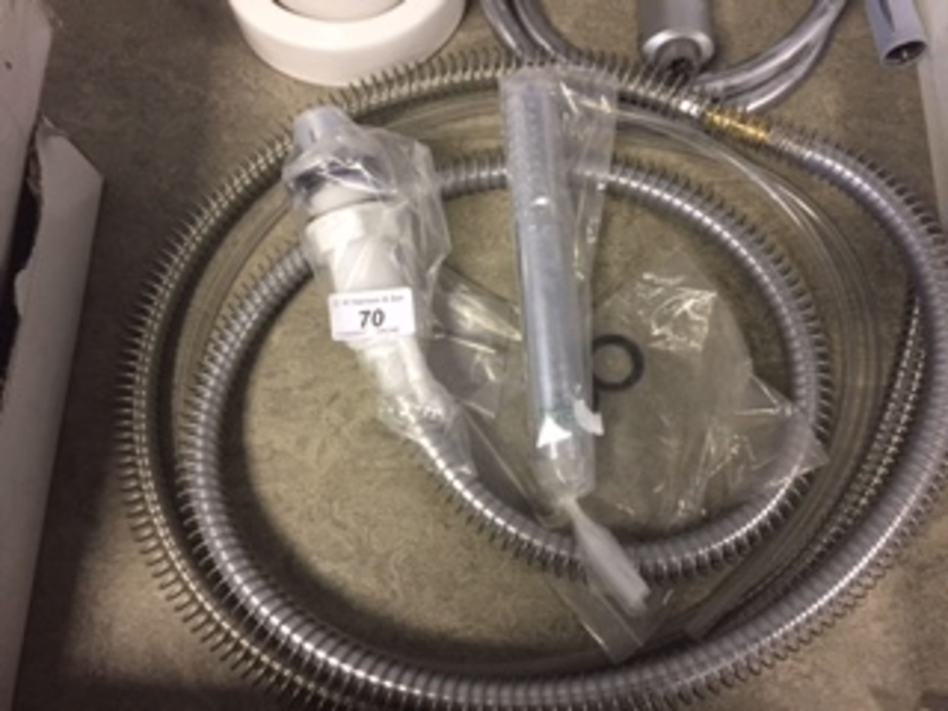 Deck mounted Retractable Shower Hand Set and Hose