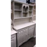 A white painted dresser - 113cm