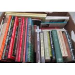 Contents to box - books relating to the British Isles, Counties, railways, etc.