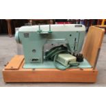 Riccar electric portable sewing machine in case]