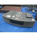 A Bose AWRC3Q Wave radio/CD player complete with remote control