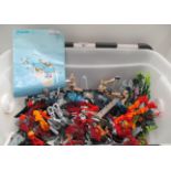 Contents to box assorted loose Lego and Play Mobil