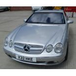 MERCEDES CL500 4966cc AUTOMATIC COUPE - petrol - silver Reg No X32 HKE Rec Mil 102,800+ 1st Reg 13.