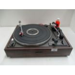 A Pioneer PL12D stereo turntable