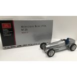 Boxed CMC diecast collectors' model car: 1:18 scale Mercedes-Benz (1934) W25