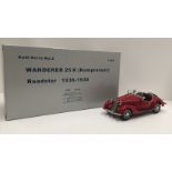 Boxed CMC diecast collectors' model car: 1:24 scale Audi serie No.