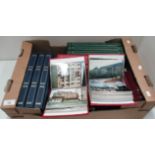 Contents to box 17 photograph albums containing large quantity of colour photographs -